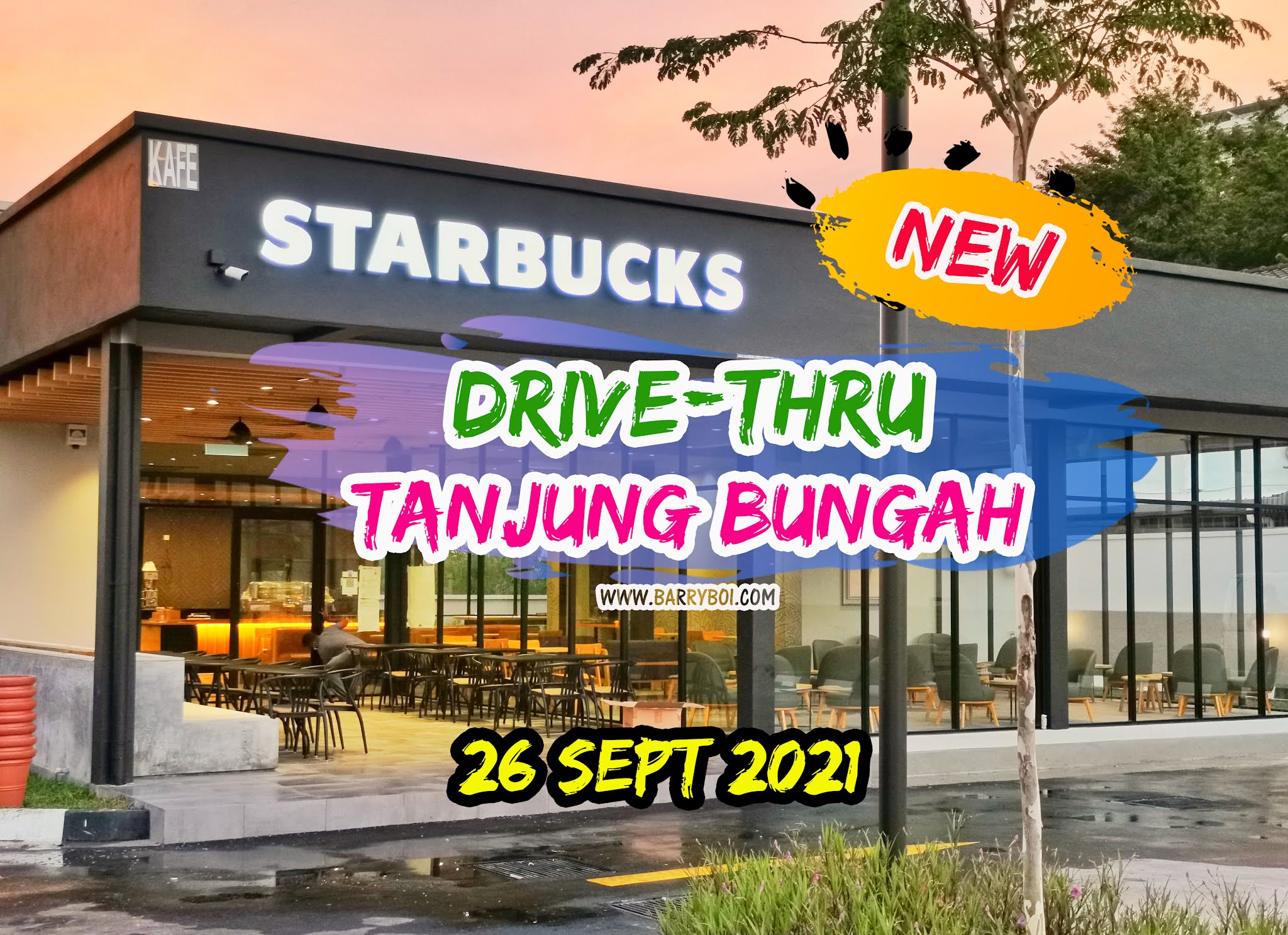 Starbucks Drive-Thru Hillside Tanjung Bungah, Penang