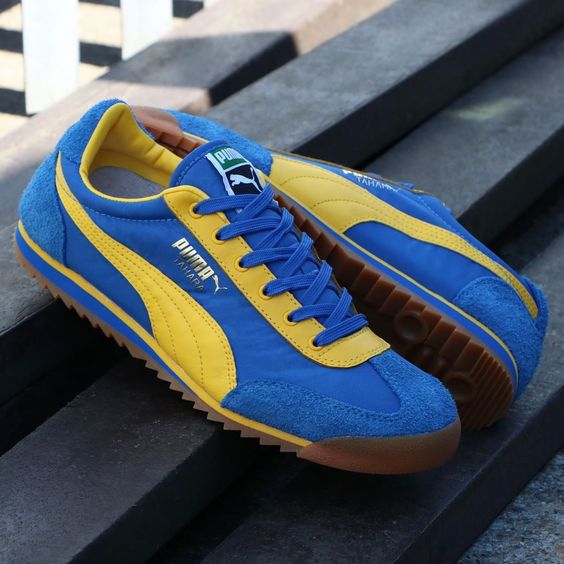 la trainer giallo blu