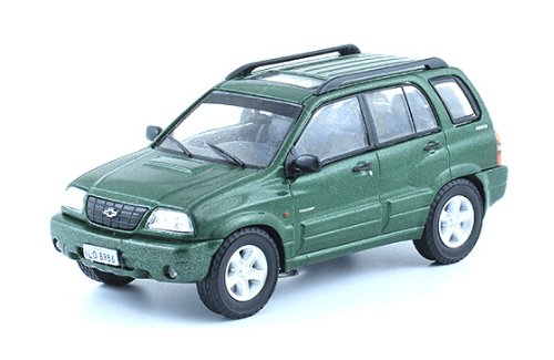 chevrolet collection, coleção chevrolet, chevrolet tracker 1:43
