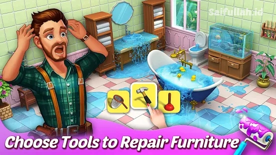 Matchington Mansion Mod Apk V1 76 0 0 Pro Unlimited Coins Free For Android Saifullah Id