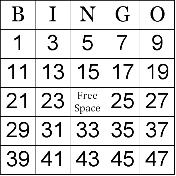 Birthday Bingo Free Printable - Printable World Holiday