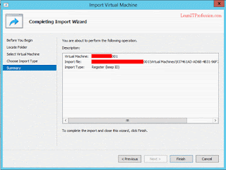 how to export and import vm in hyperv