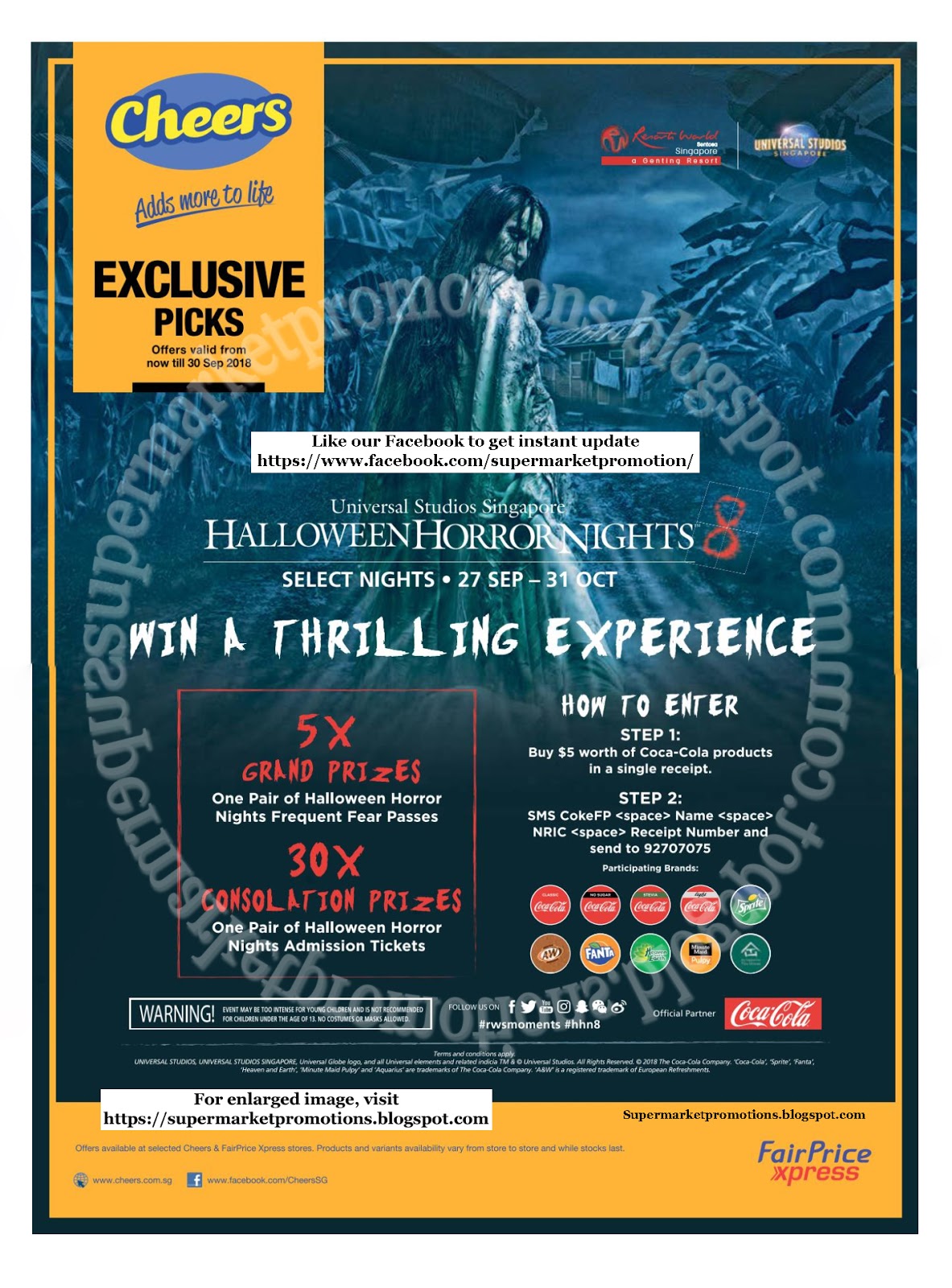 Cheers Win Halloween Horror Nights 8 18 30 September 2018