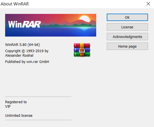 winrar registered version download