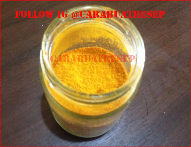 Cara Membuat Kunyit Bubuk Instan Sendiri Secara Alami Resep Masakan Indonesia