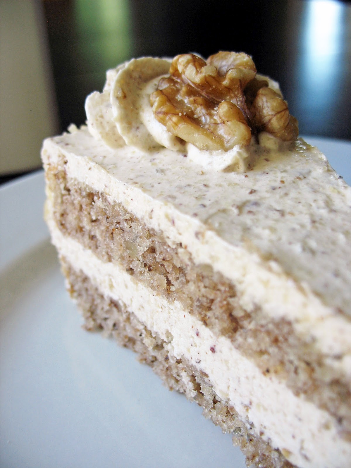 Diós Torta or Walnut Torte with Walnut Custard Buttercream | Desserts ...