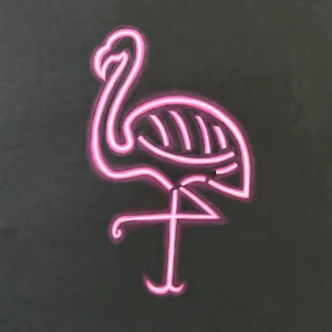 Flamingo Glow Art (00008)