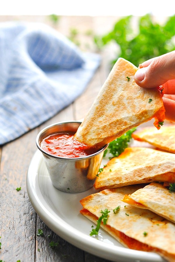Pizza Quesadillas CookToria