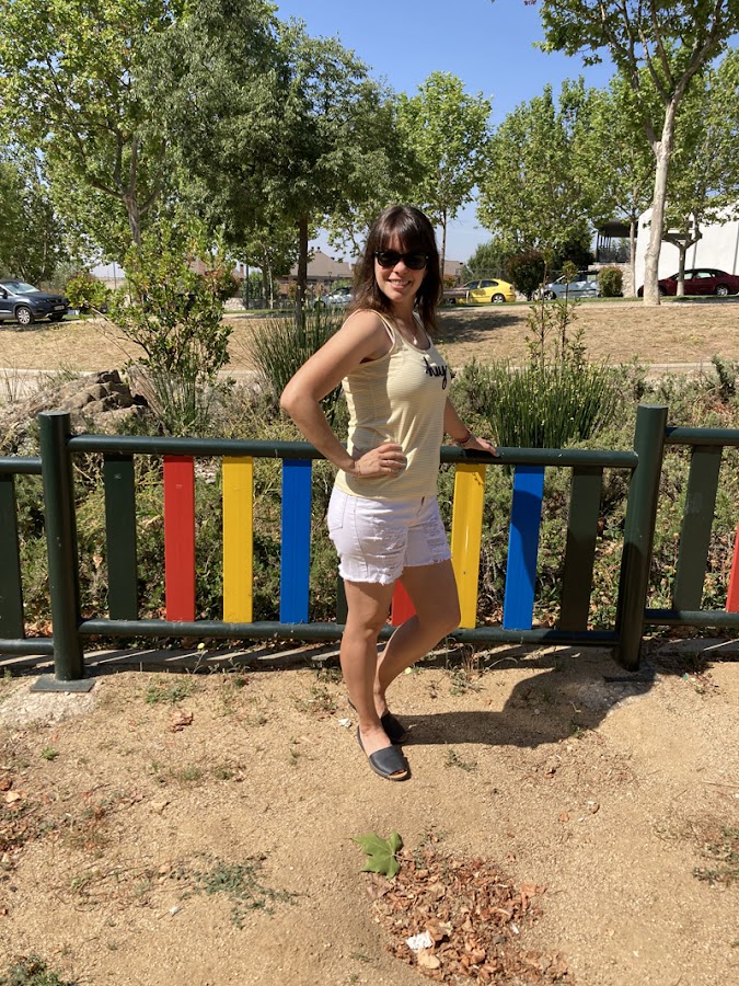 Vaqueros blancos rotos