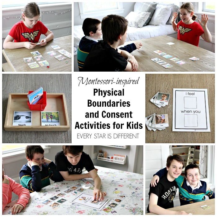 Physical Boundaries and Consent Activities for Kids