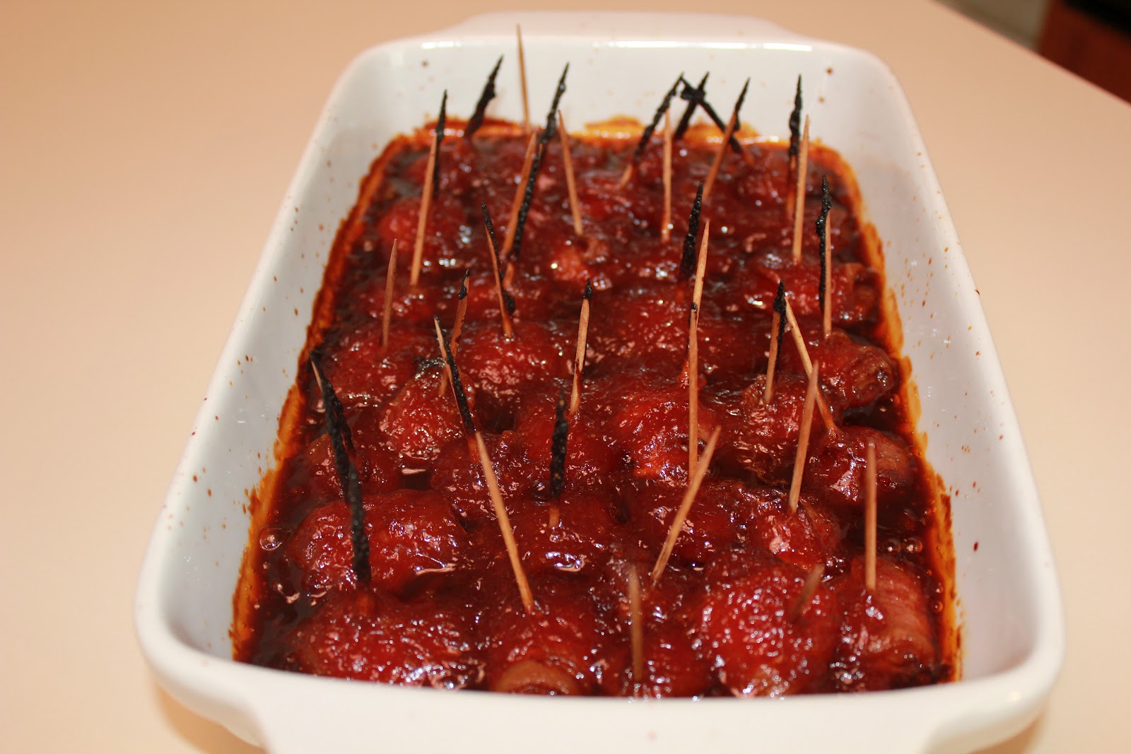 Sisters Luv 2 Cook RUMAKI (BACON WRAPPED WATER CHESTNUTS)