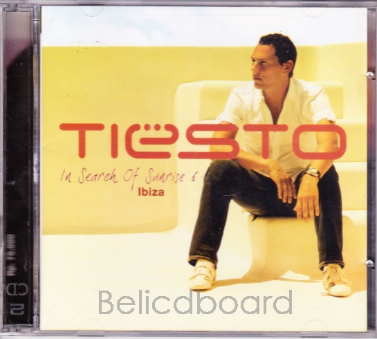 Tiësto In Search Of Sunrise 6 Ibiza 2 Disc Belicdboard 