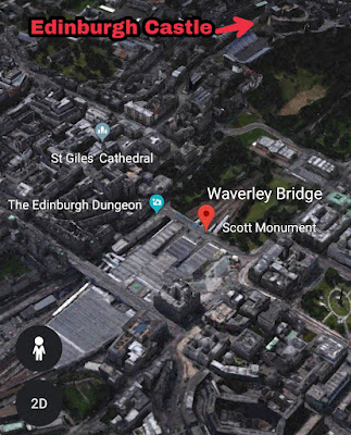 Edinburgh Castle dan Edinburgh Old Town Edinburgh Castle dan Edinburgh Old Town