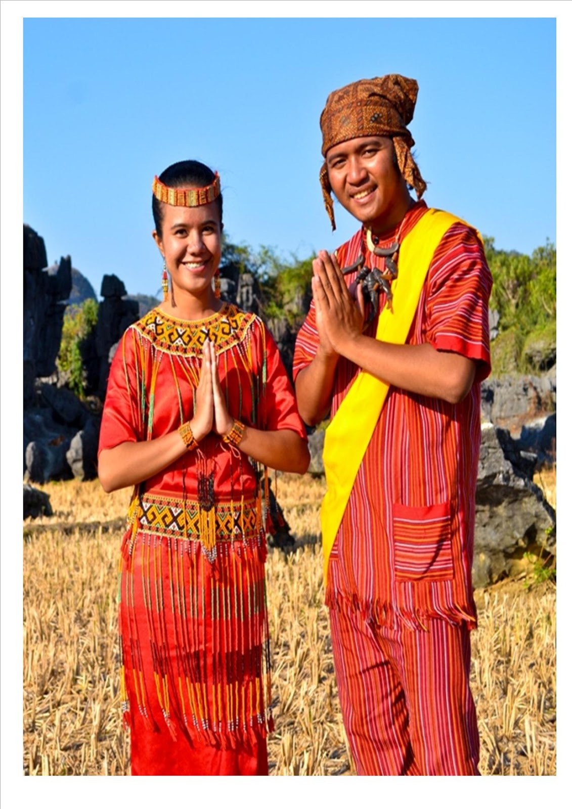  Gambar  dan Nama Baju  Adat  Daerah di 34 Provinsi  SENI BUDAYA