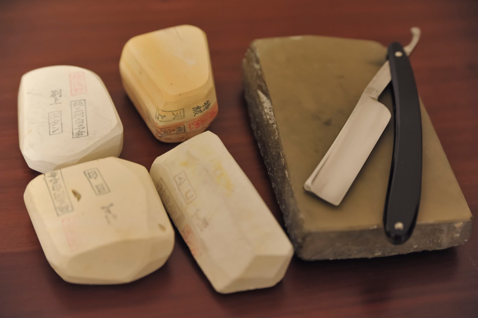 Superior Edge Shaving (Australia) Edge Joining, using a Nagura set