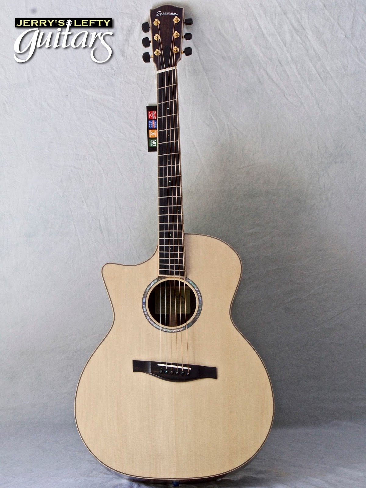 Jerry's Lefty Guitars newest guitar arrivals. Updated weekly! Eastman