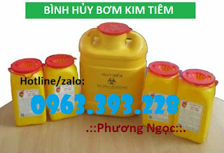 Hộp đựng kim tiêm y tế, bình đựng vật sắc nhọn y tế, bình hủy kim tiêm Binh-huy-kim-tiem-y-te-1-5-lit-va-6-8-lit_8