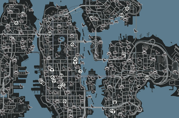 Где можно купить карты городов. Открытая карта ГТА 4. Полная карта GTA 4. Магазины оружия в ГТА 4 на карте. Карта оружия ГТА 4.