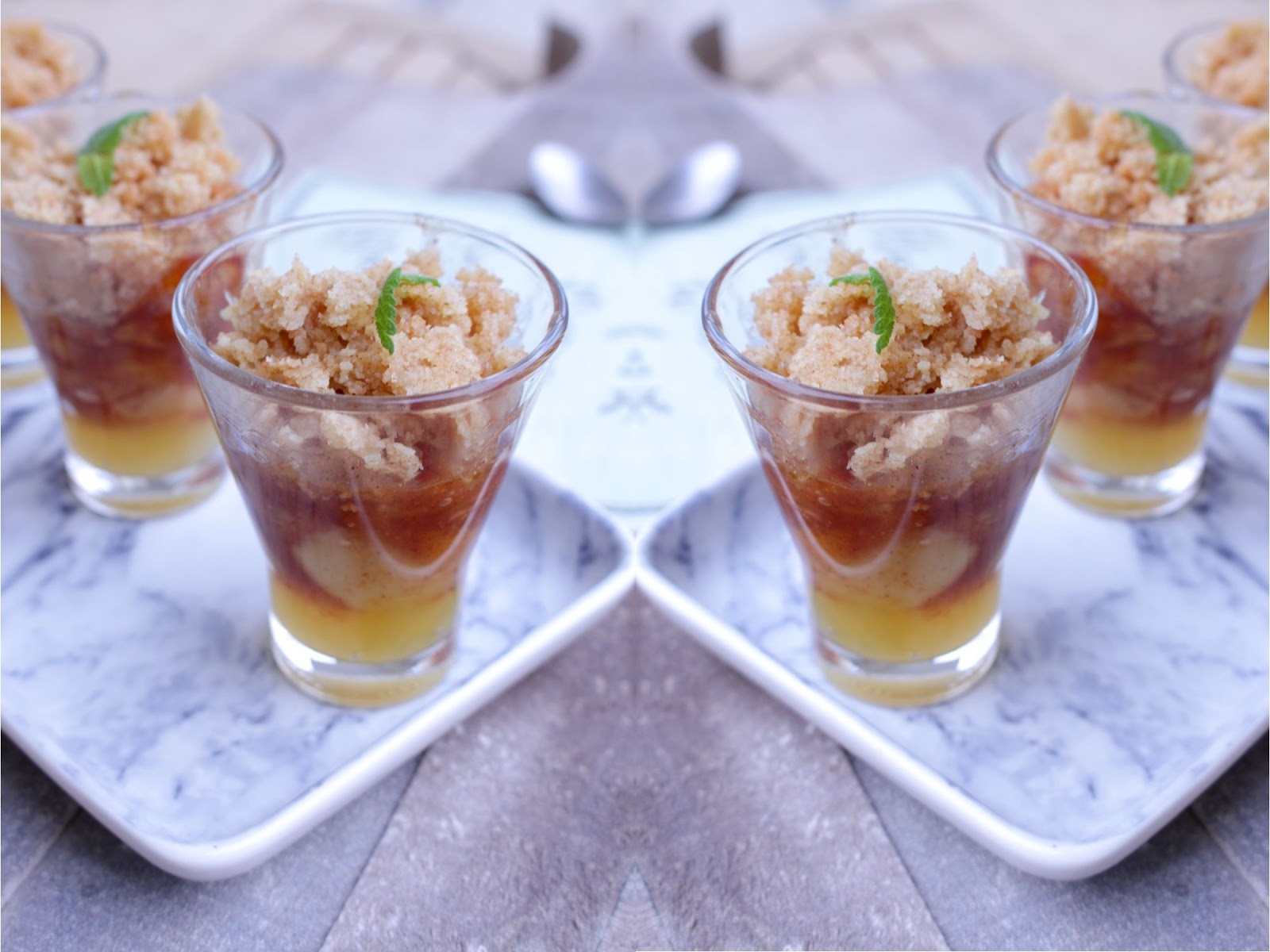 Verrines Facon Tarte Tatin Marshmallowor L D