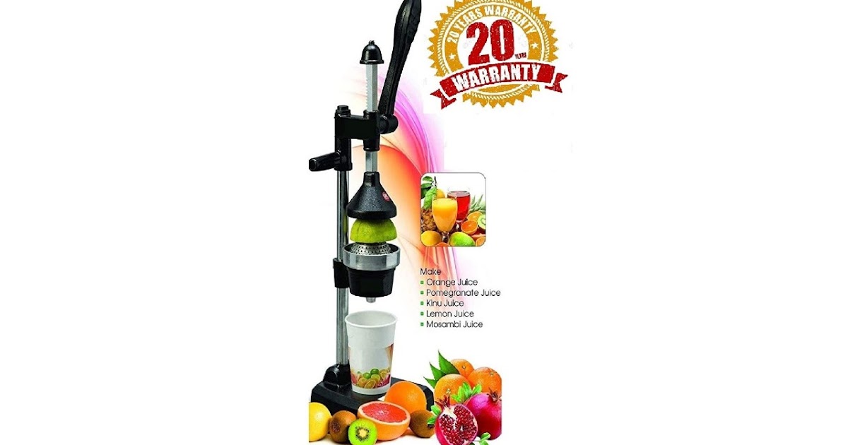 Gadget Review Best Slow Juicer in India BTC Hand Press Juicer