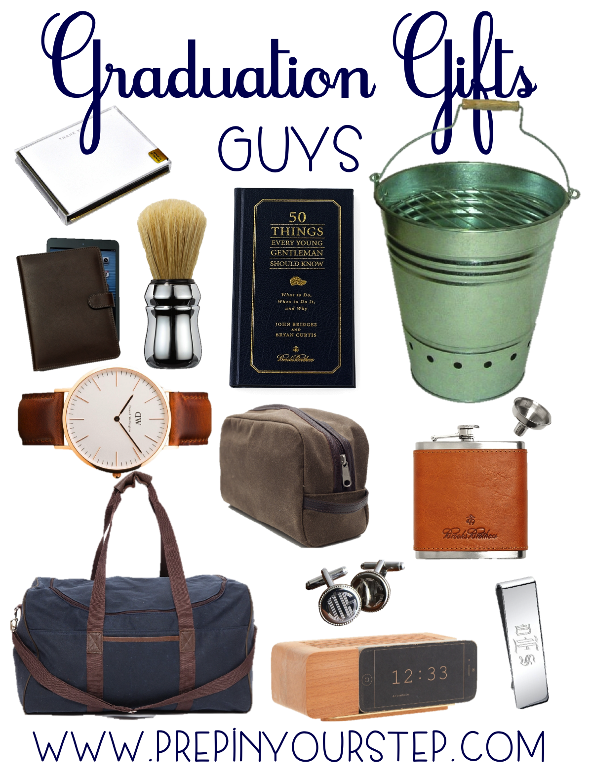 great go to places for classic guys gifts are tuckernuck jcrew and brooks brothers you are sure to find something that a guy could use there - Graduation Gift Ideas