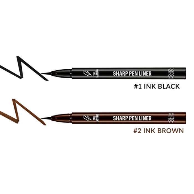 Kẻ mắt nước Holika Holika Tail Lasting Sharp màu 02 Ink Brown 0,5g_15755