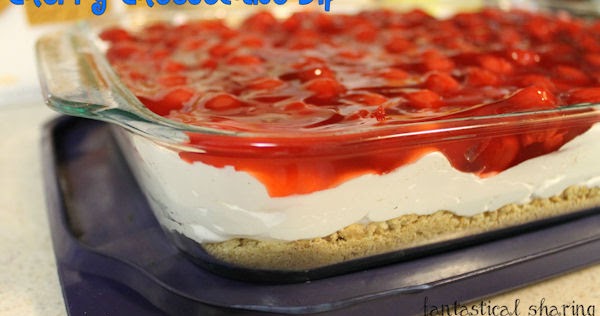 Fantastical Sharing of Recipes: Cherry Cheesecake Dip