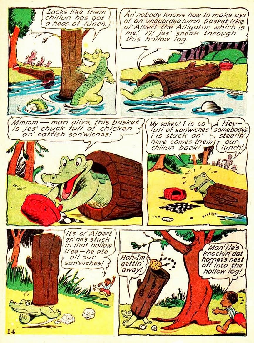 Ominous Octopus Omnibus Bumbazine in "Albert The Alligator"
