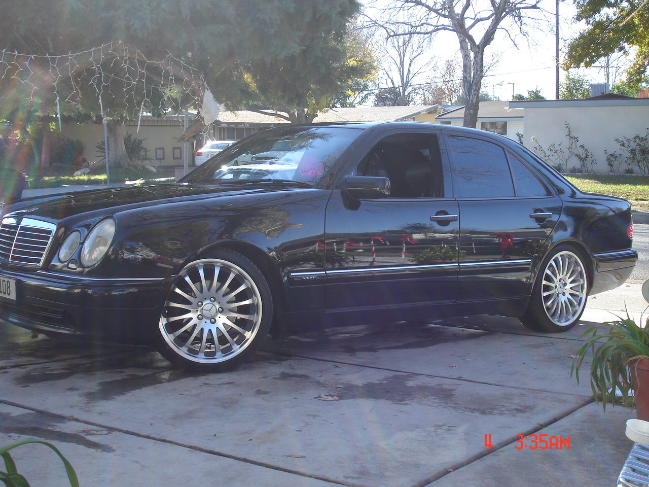 MercedesBenz E420 Sport W210 on Carlsson wheels BENZTUNING