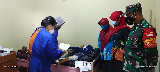 Peringati HUT TNI Ke-76, Kodim 0716/Demak Gelar Pelayanan KB di Klinik Irma Solikin Mranggen