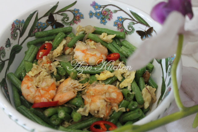 Kacang Panjang Goreng Telur