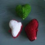 patron gratis corazon amigurumi | free pattern amigurumi heart