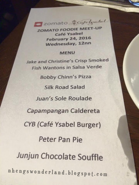 Sumptuous Lunch at Cafe Ysabel