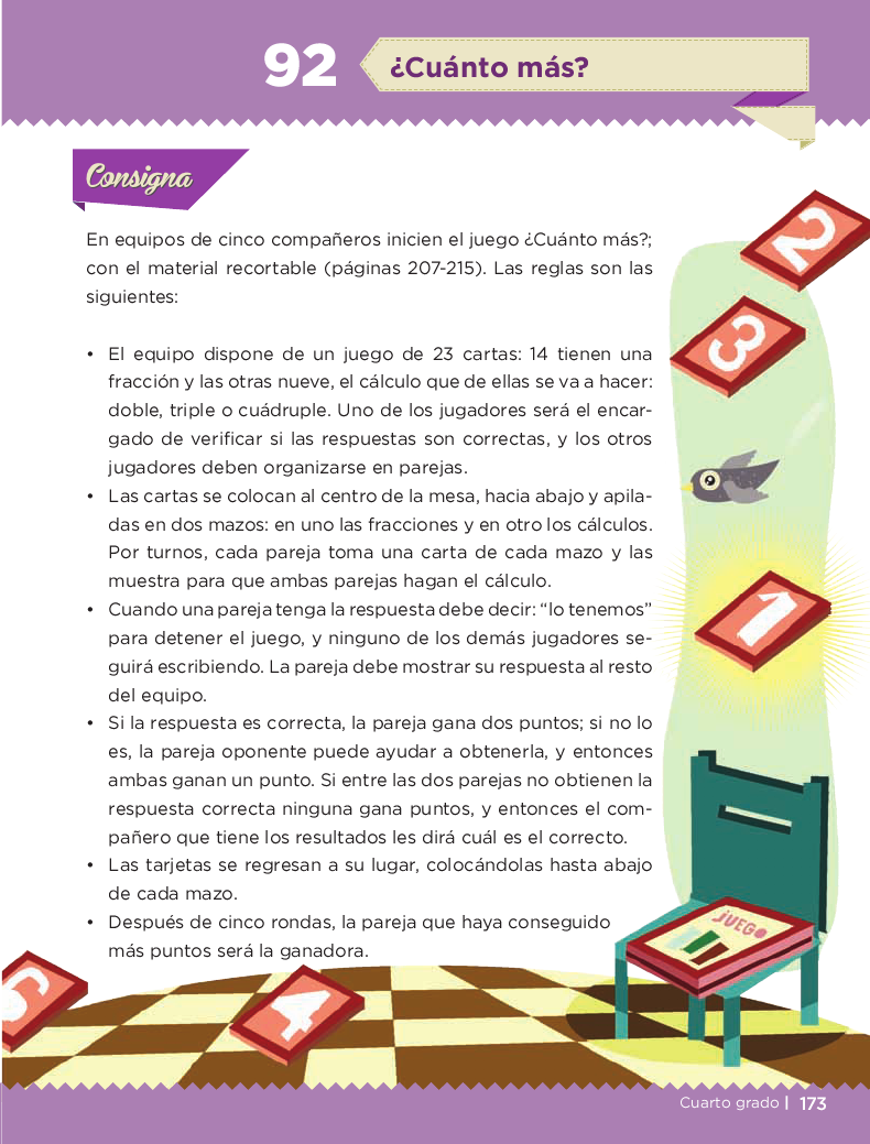 ¿Cuánto más? - Desafios matemáticos 4to Bloque 5 2014-2015