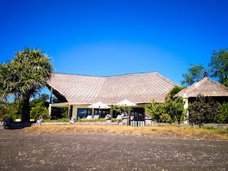 Natural View Beachfront Villa At Tropical Beach On A Sunny Day At The Village Umeanyar North Bali Indonesia