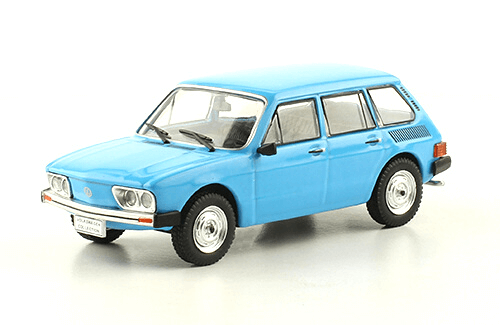volkswagen Brasilia 4P 1975 1:43, volkswagen collection, colección volkswagen méxico