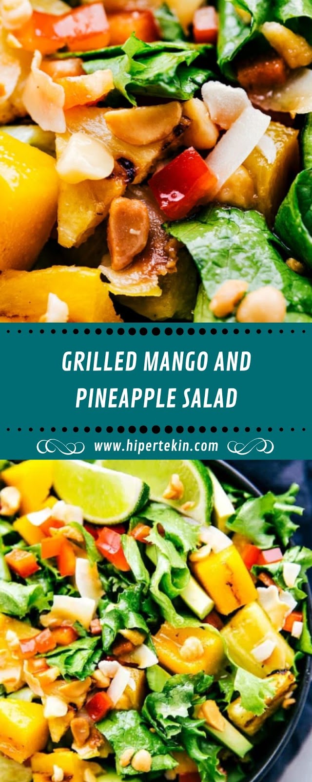 GRILLED MANGO AND PINEAPPLE SALAD