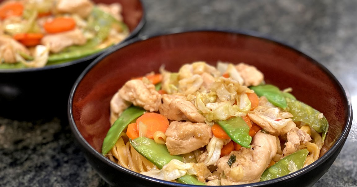 syori the foodie Chicken & Wonton Noodle StirFryBlue Apron