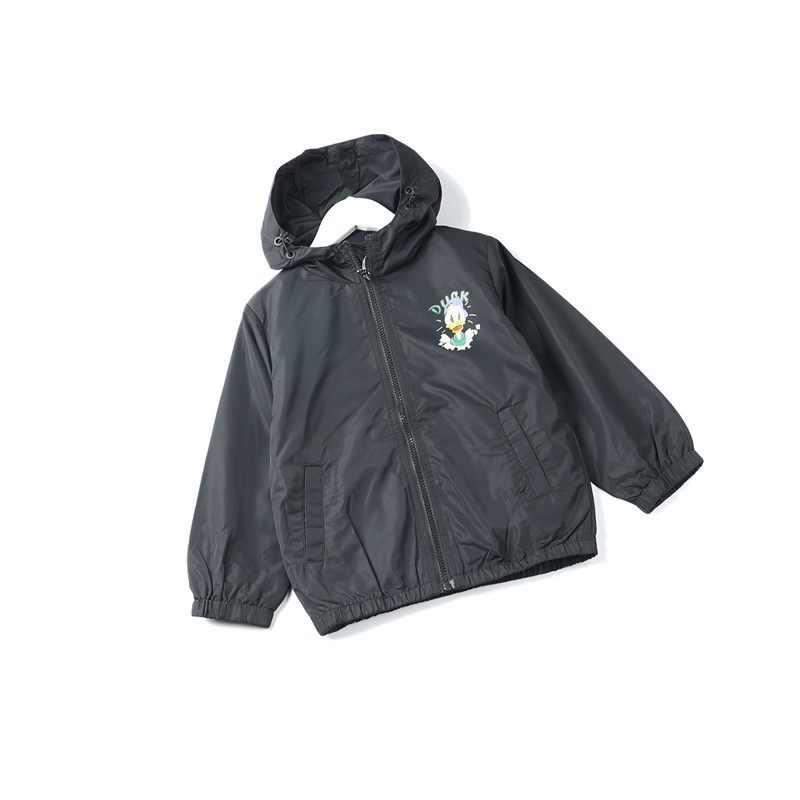 Áo Khoác Trẻ Em Vải Dù Tay Dài Có Nón - BELDINO 158309 3 4 85