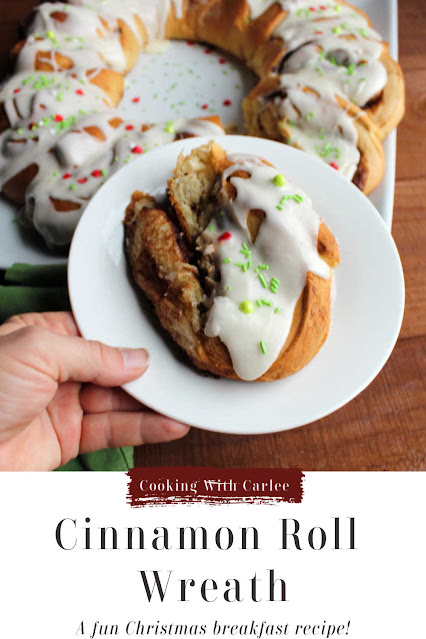 Treating your family or friends to an extra special breakfast is a great way to start the day off right. The cinnamon roll wreath can be shaped the night ahead and refrigerated. Then in the morning all you have to do is proof and bake it. Drizzling a nice glaze over the warm rolls takes them to the next level. This is sure to wow everyone at the table. Treating your family or friends to an extra special breakfast is a great way to start the day off right. The cinnamon roll wreath can be shaped the night ahead and refrigerated. Then in the morning all you have to do is proof and bake it. Drizzling a nice glaze over the warm rolls takes them to the next level. This is sure to wow everyone at the table.