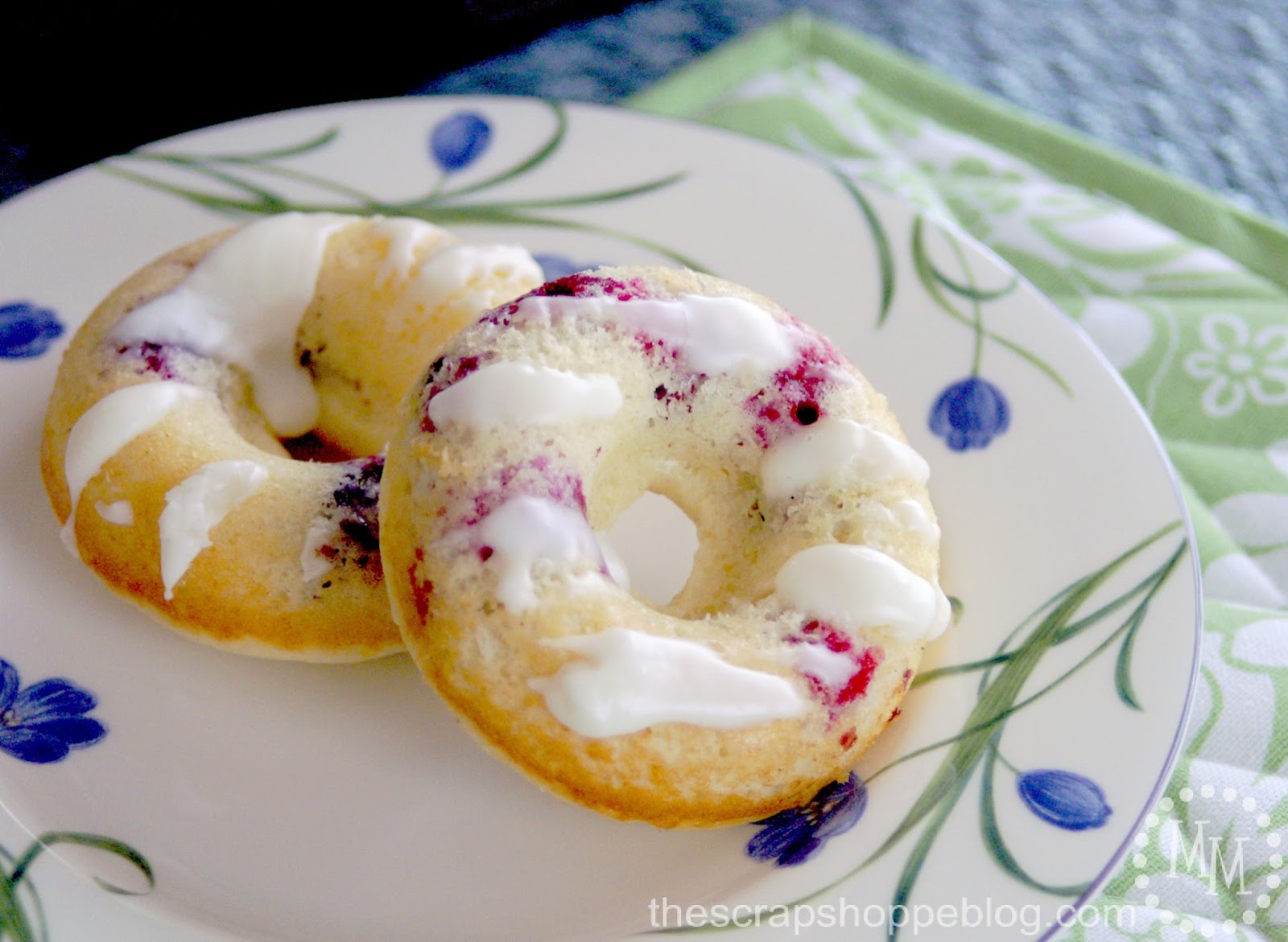 fresh blueberry doughnuts recipe