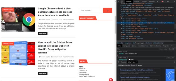 How to view HTML Code of a Web Page? | How to get source code of a web ...