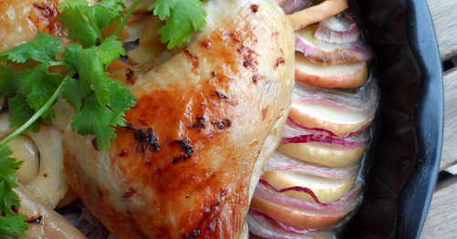 Sweet Home-Chefs: Baked Chicken and Pink Lady Apples