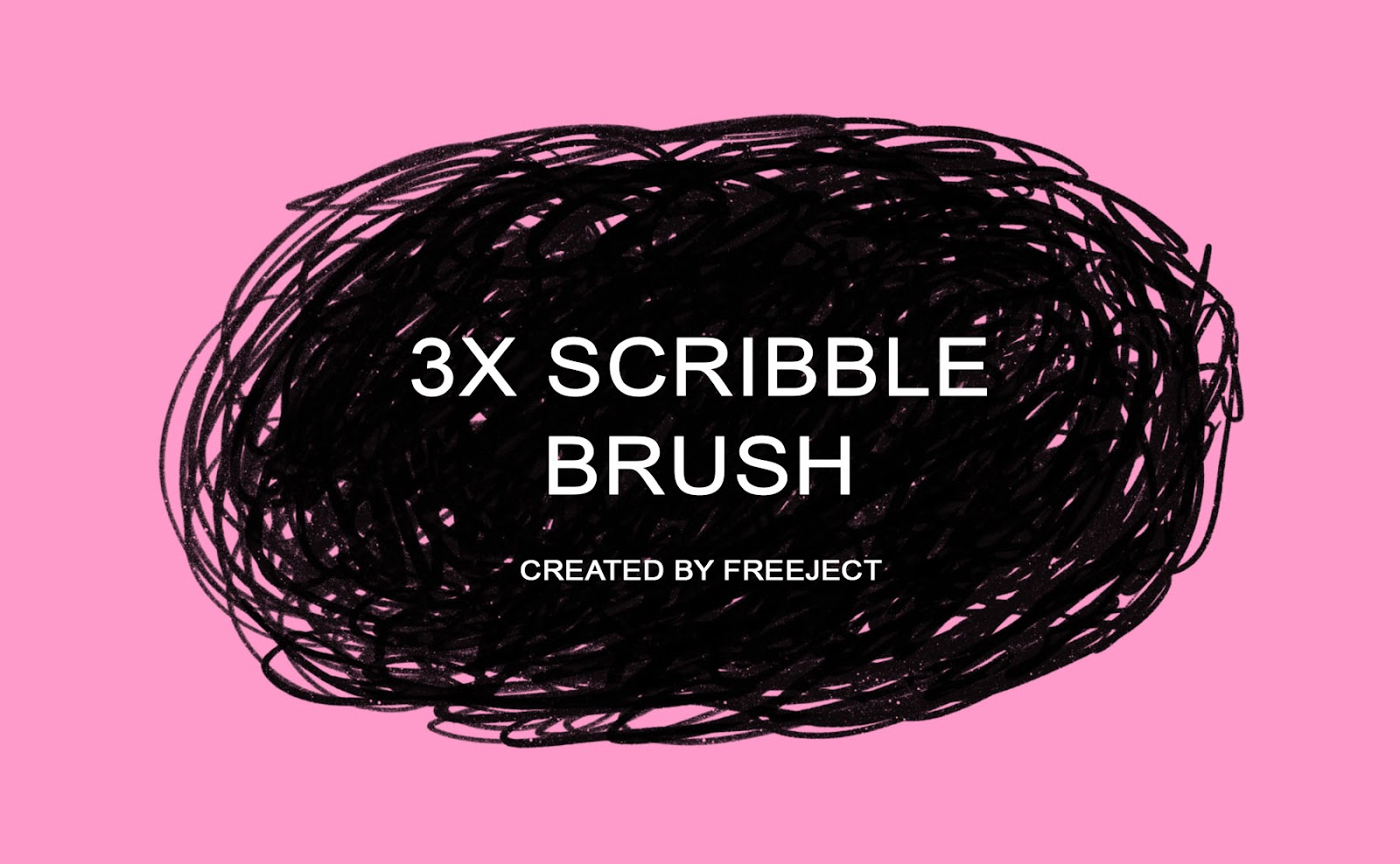 Free Download Scribble Brush & PNG