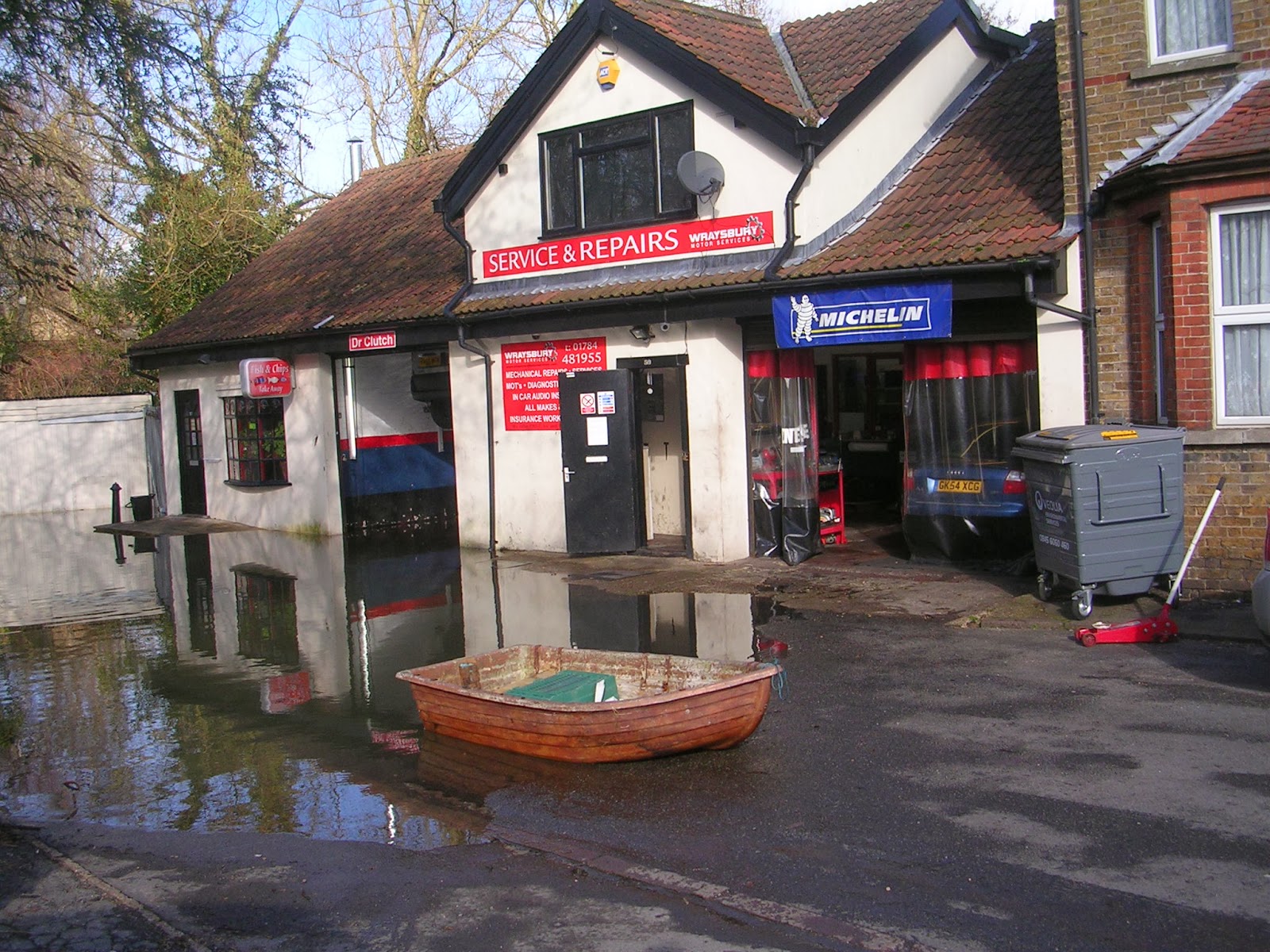 Help me sort out St Peter's! Fighting February; Noon Flood update at