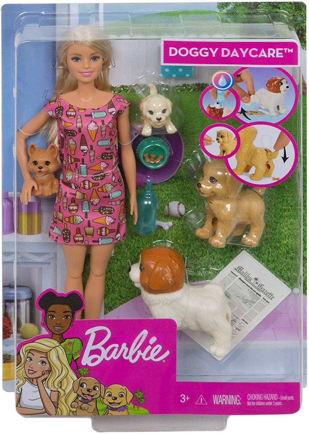 perrito de barbie que hace caca