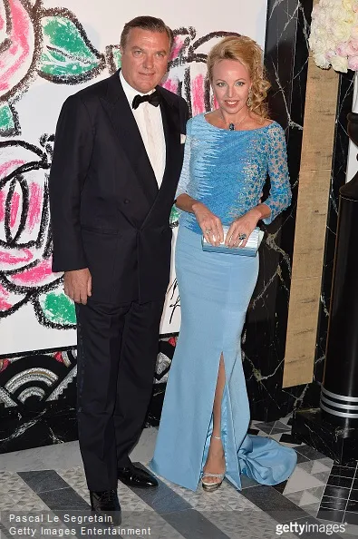 Prince Charles of Bourbon-Two Sicilies and Princess Camilla of Bourbon-Two Sicilies attend the Rose Ball 2015 in aid of the Princess Grace Foundation at Sporting Monte-Carlo