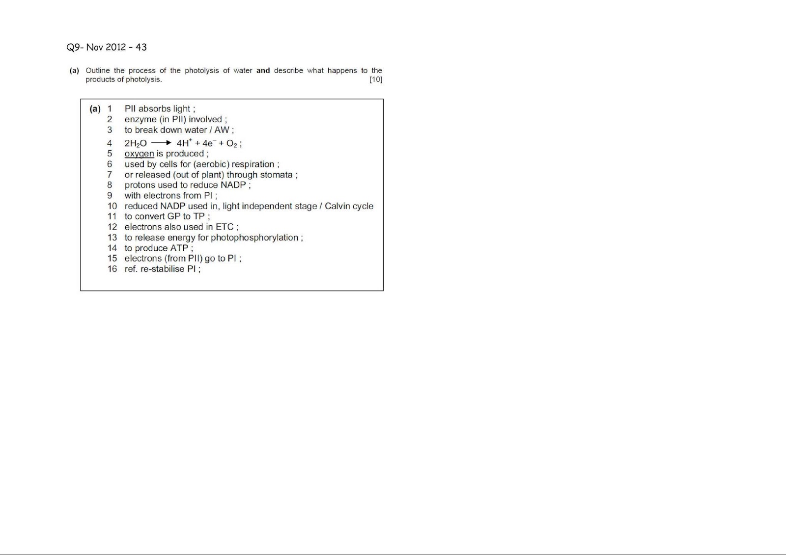 cie biology topical past year question essay a chapter posted nd november by pro a tuition centre eric lee