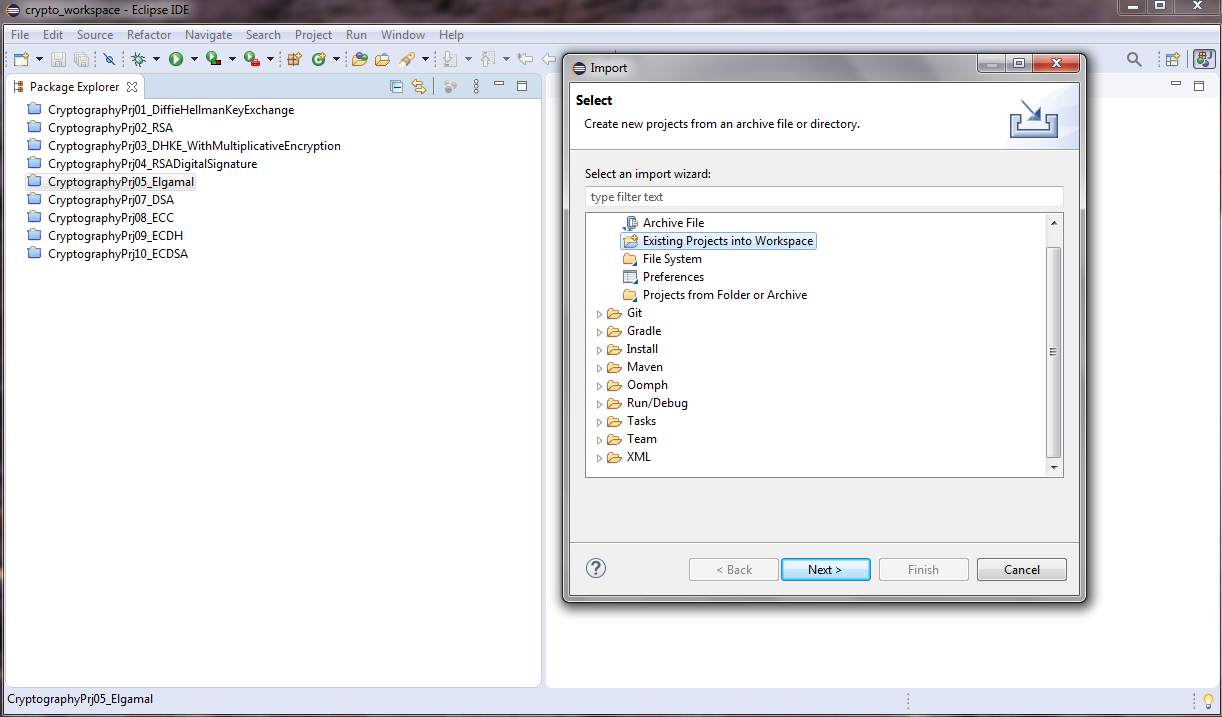 Prototype Project Public Key Cryptography + Elgamal Digital Signature