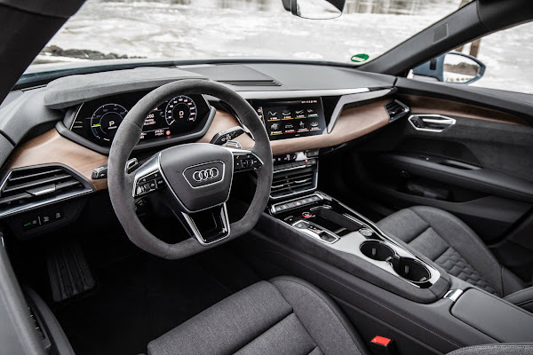 Audi e-Tron GT chega à Europa para enfrentar o Tesla Model S